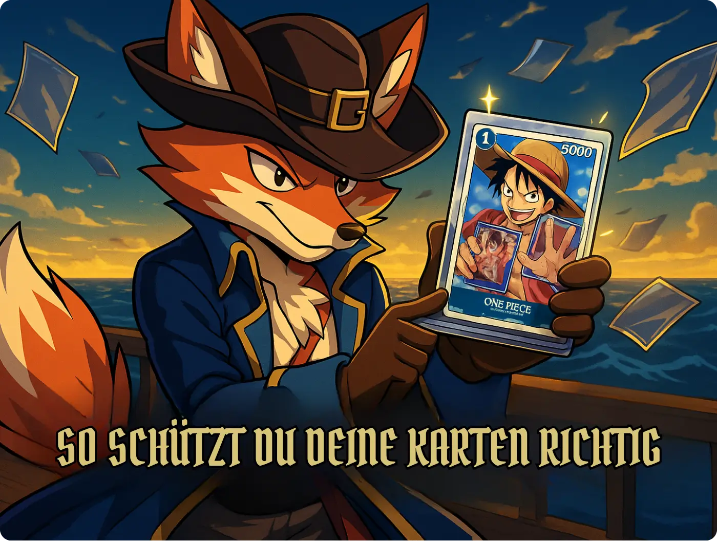 So schützt du deine One Piece Sammelkarten richtig