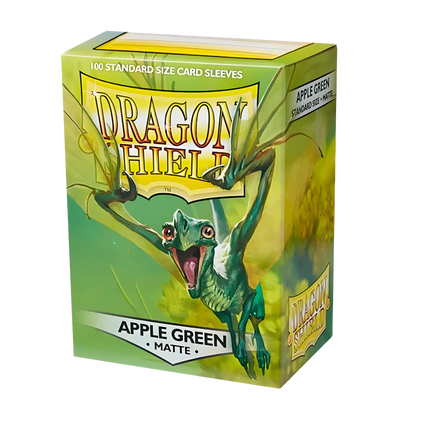 Dragon Shield Apple Green Standard Matte Sleeves - 100 Stück