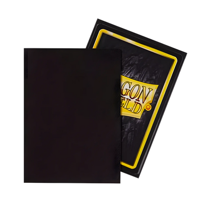 Dragon Shield Black Standard Matte Sleeves - 100 Stück