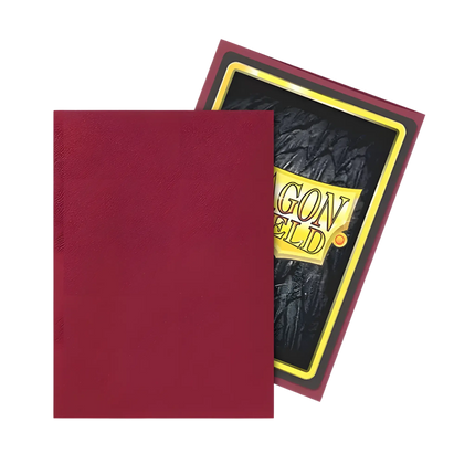 Dragon Shield Blood Red Standard Matte Sleeves - 100 Stück