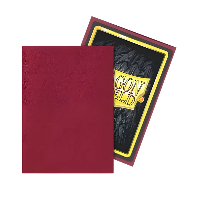 Dragon Shield Blood Red Standard Matte Sleeves - 100 Stück