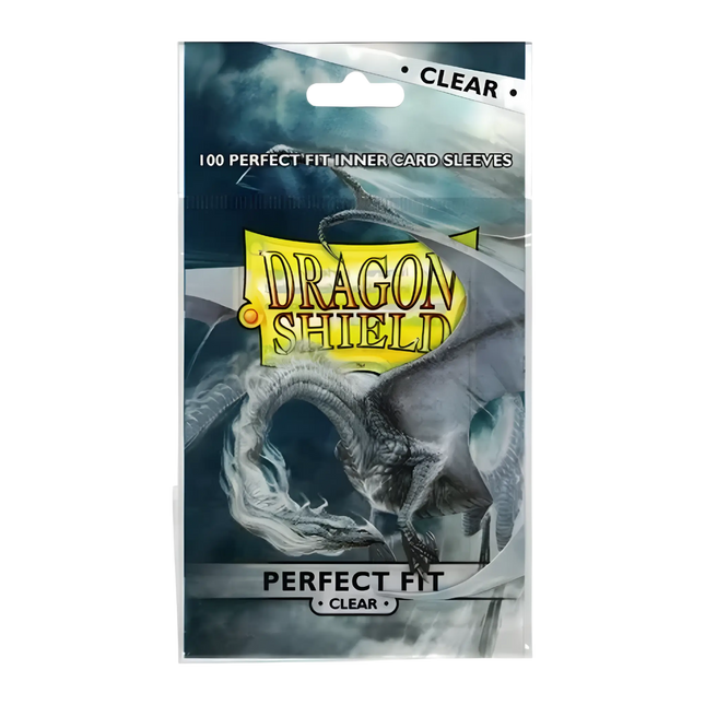 Dragon Shield Clear Standard Perfect Fit Sleeves - 100 Stück