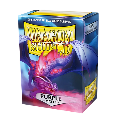 Dragon Shield Purple Standard Matte Sleeves - 100 Stück