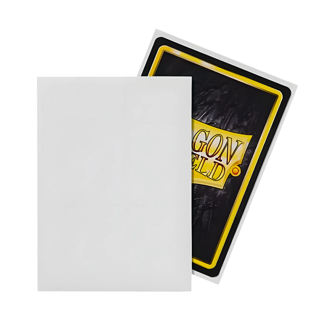 Dragon Shield White Standard Matte Sleeves - 100 Stück