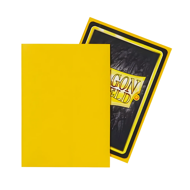 Dragon Shield Yellow Standard Matte Sleeves - 100 Stück