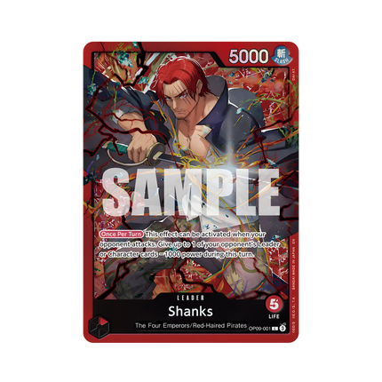 One Piece Card Game - Starter Deck - RED Shanks [ST-23] - Englisch