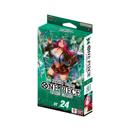 One Piece Card Game - Starter Deck - GREEN Jewelry Bonney [ST-24] - Englisch