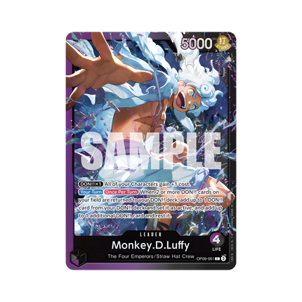 One Piece Card Game - Starter Deck - PURPLE Luffy [ST-26] - Englisch