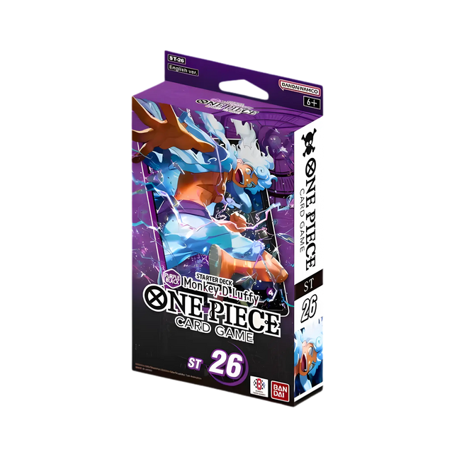 One Piece Card Game - Starter Deck - PURPLE Luffy [ST-26] - Englisch