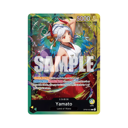 One Piece Card Game - Starter Deck - GREEN/YELLOW Yamato [ST-28] - Englisch